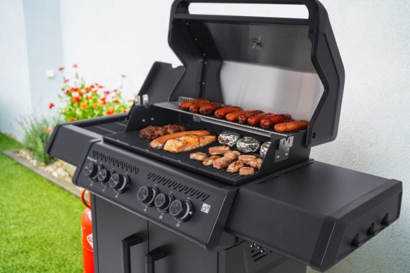Plynový gril G21 Michigan BBQ Premium Line, 6 hořáků + zdarma redukční ventil