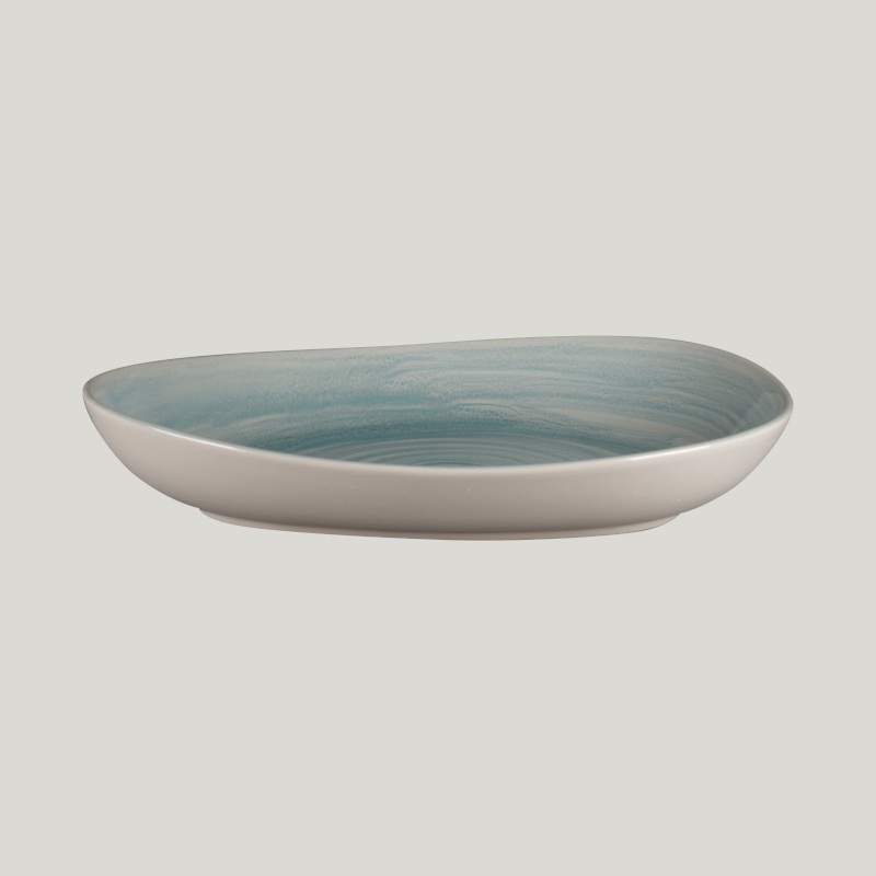 RAK Porcelain RAK Spot talíř hluboký 28 × 22,5 cm – safírový | RAK-SSRFLDP28 RAK Porcelain RAK Spot talíř hluboký 28 × 22,5 cm – safírový | RAK-SSRFLDP28