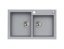 Alveus ROCK 90 G- 81 beton (780x480mm)+ pop- up sifon  F