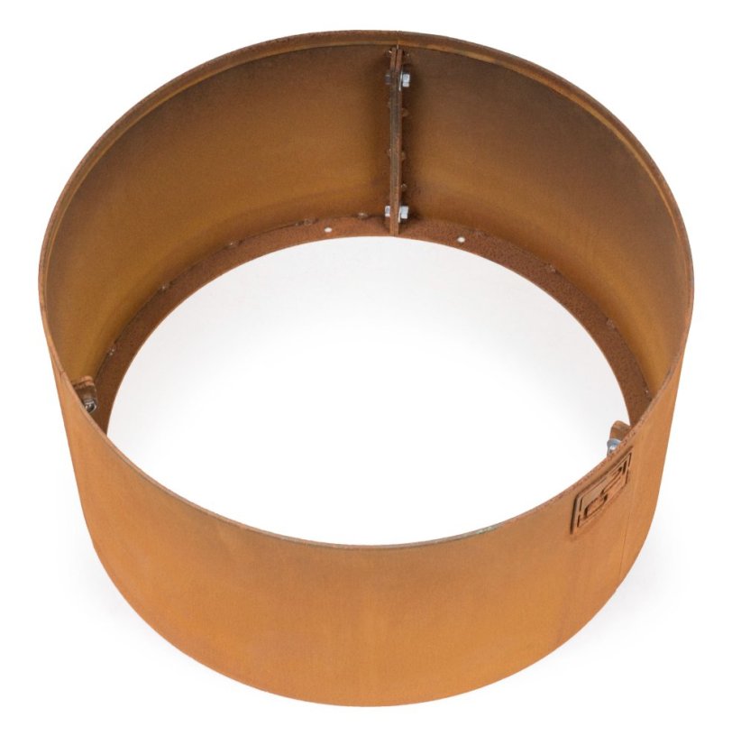 Zahradní obrubník G21 40 x 20 cm, kruhový, Corten