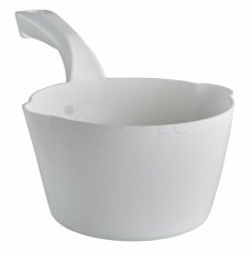 Vikan naběračka oblá 1 litr - bílá