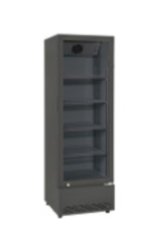 Chladící vitrína s prosklenými dveřmi, Arktic, 158L, Černá, 230V/290W, 540x540x(H)1527mm
