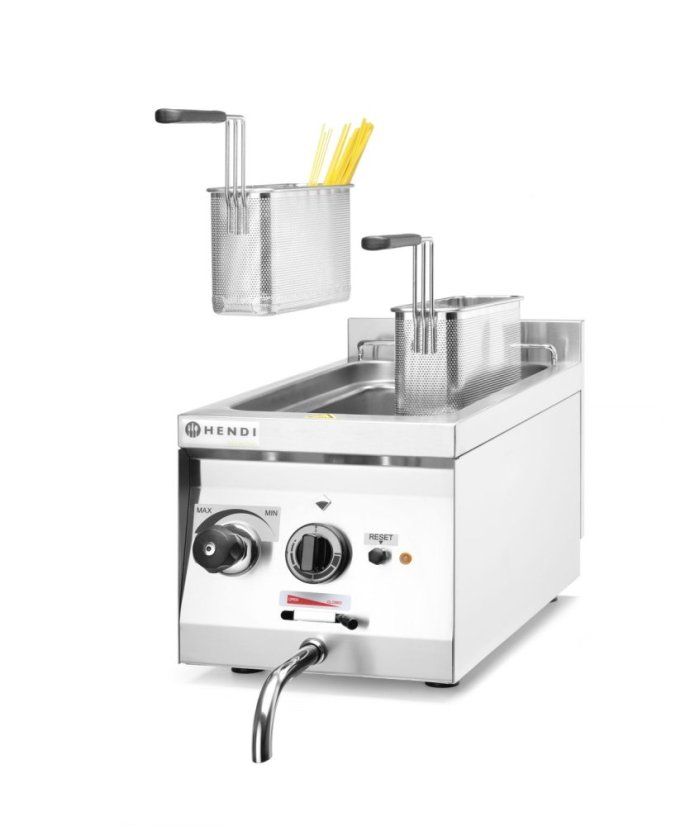 Vařič těstovin a knedlíků, HENDI, 10L, 230V/3500W, 330x600x(H)380mm