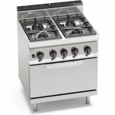 Sporák s troubou Bertos G7F4+FG