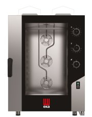 Konvektomat Millennial Smart Bakery, 10x600x400 mm - ovládaná elektromechanicky, plynová, Tecnoeka, 230V/700W, 18kW, 850x1041x(H)1231mm