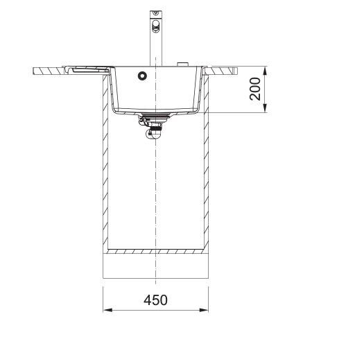 Franke CNG 611-62 TL/2 Bílá-led