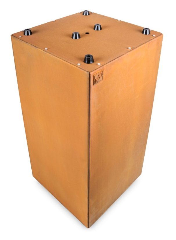 Květináč G21 Corten Square, 50 x 100 x 50 cm