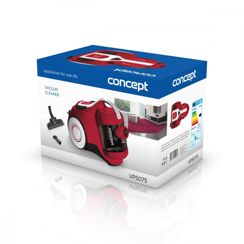 Bezsáčkový vysavač Concept VP5075 - Cyklonový  Minis 700 W