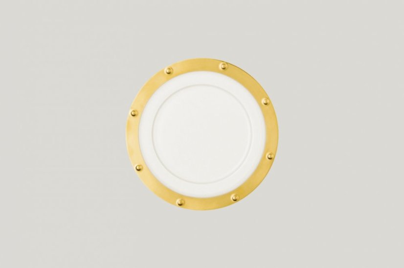 RAK Porcelain RAK Golden talíř kulatý – Queen Golden 22 cm | RAK-KQRP22 RAK Porcelain RAK Golden talíř kulatý – Queen Golden 22 cm | RAK-KQRP22