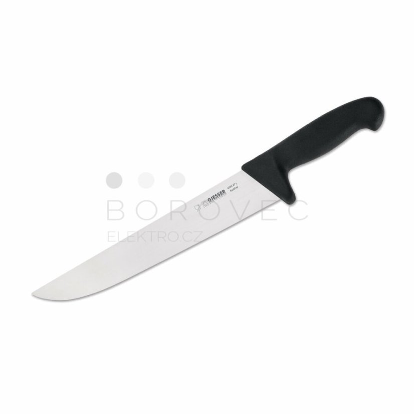 GIESSER nůž řeznický G 4005 27cm černý GIESSER nůž řeznický G 4005 27cm černý