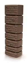 Sud Prosperplast TOWER BRICK 350 l hnědý