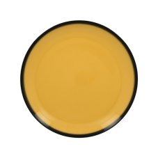 RAK Porcelain RAK Talíř mělký kulatý 27 cm, žlutá | RAK-LENNPR27NY