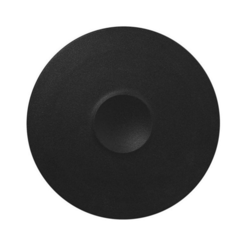 RAK Porcelain RAK Talíř mělký s důlkem 30 cm, černá | RAK-NFMRFP30BK RAK Porcelain RAK Talíř mělký s důlkem 30 cm, černá | RAK-NFMRFP30BK