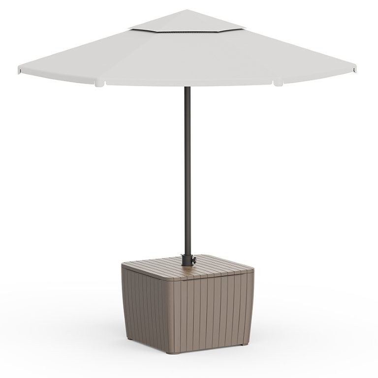 Zahradní stůl Keter Luzon Deco ashwood / cappuccino