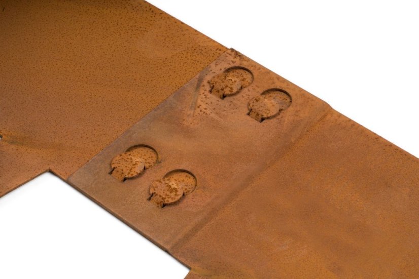 Zahradní obrubník G21 107,5 x 15 cm, Corten