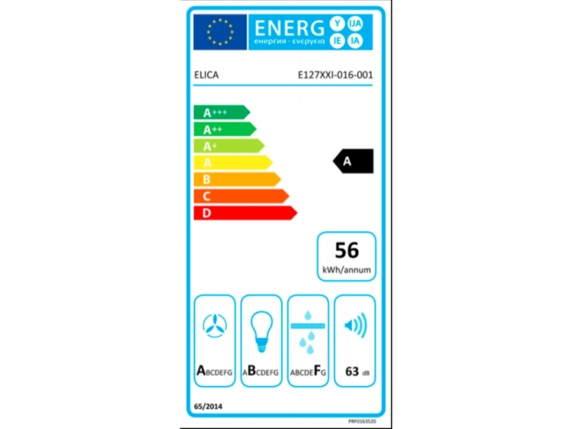 Vestavná digestoř Elica HILIGHT-X H30 BL MAT/A/100