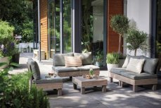 Zahradní nábytek Keter Elements 5místný modulární set ashwood