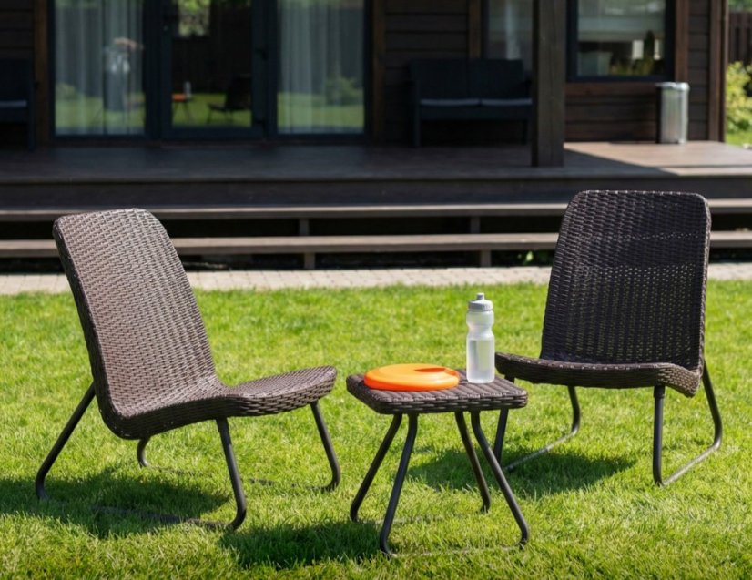 Zahradní nábytek Keter Rio Patio set whiskey hnědý