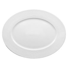 RAK Porcelain RAK Talíř oválný 34 × 25,5 cm | RAK-EVOP34