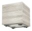 Květináč Prosperplast MADERA SQUARE eco wood 28,8 cm kávový