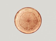 RAK Porcelain RAK Woodart talíř mělký coupe 27 cm – světle hnědá | RAK-WDNNPR27TB