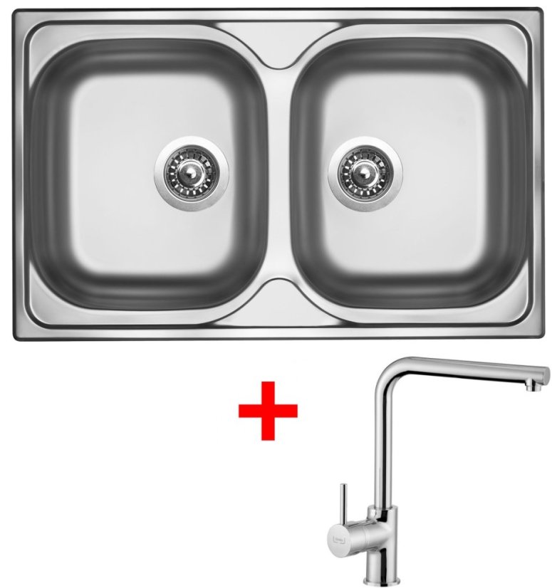 Sinks CLASSIC 800 DUO + ELKA Sinks CLASSIC 800 DUO + ELKA