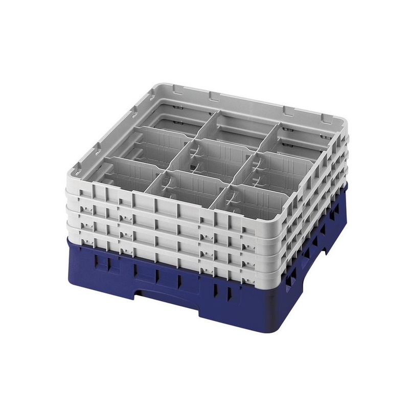 Cambro Koš Camrack 9 pozic, výška sklenice 17,4 cm - Modrá Cambro Koš Camrack 9 pozic, výška sklenice 17,4 cm - Modrá