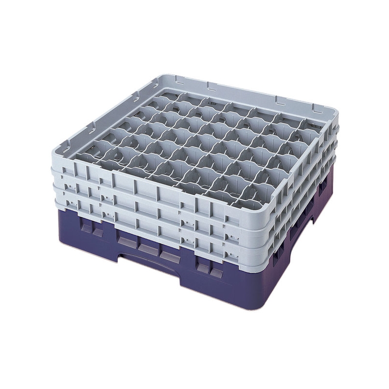 Cambro Koš Camrack 49 pozic, výška sklenice 30 cm - Modrá Cambro Koš Camrack 49 pozic, výška sklenice 30 cm - Modrá