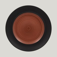 RAK Porcelain RAK Trinidad talíř mělký pr. 29 cm, hnědý | RAK-TRCLFP29BW