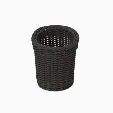 APS Koš na příbory polyratan 120 × 150 mm, černý