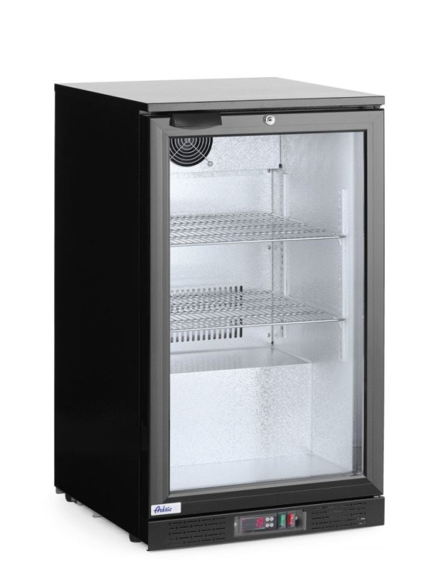 Jednodveřová chladnička , Arktic, 86L, Černá, 230V/120W, 500x530x(H)865mm