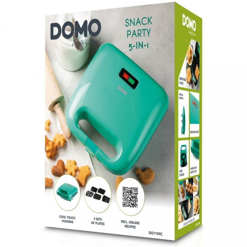 Sendvičovač a vaflovač 5v1 DOMO DO1109C