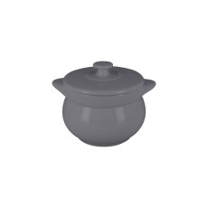 RAK Porcelain RAK Chef's Fusion mísa na polévku s poklicí pr. 10,6 cm, šedá | RAK-CFST10GY