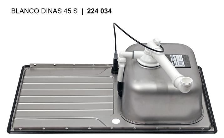 Blanco DINAS 45 S nerez kartáčovaný s excentrem