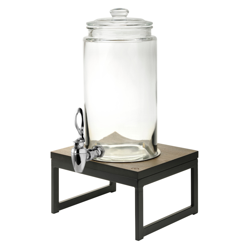 TOMGAST Dávkovač skleněný s podstavcem, 287,5 × 296,2 × 523 mm, 5,7 l TOMGAST Dávkovač skleněný s podstavcem, 287,5 × 296,2 × 523 mm, 5,7 l