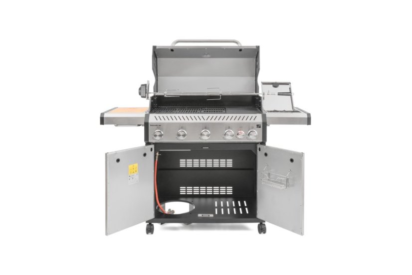 Plynový gril G21 Nebraska BBQ Premium line, 6 hořáků + zdarma redukční ventil