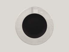 RAK Porcelain RAK Antic mělký talíř 32 cm, stříbrný | RAK-MAPXFP32SB
