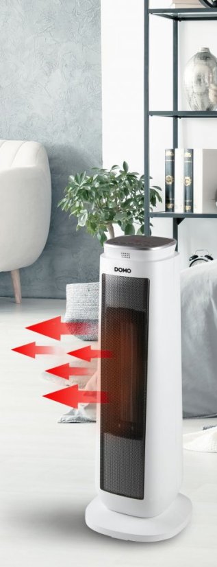 Teplovzdušný ventilátor DOMO DO7347H