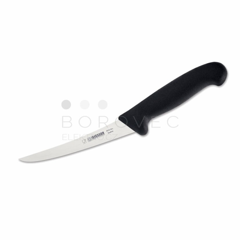 GIESSER nůž vykosťovací G 2515 15cm tvrdý černý