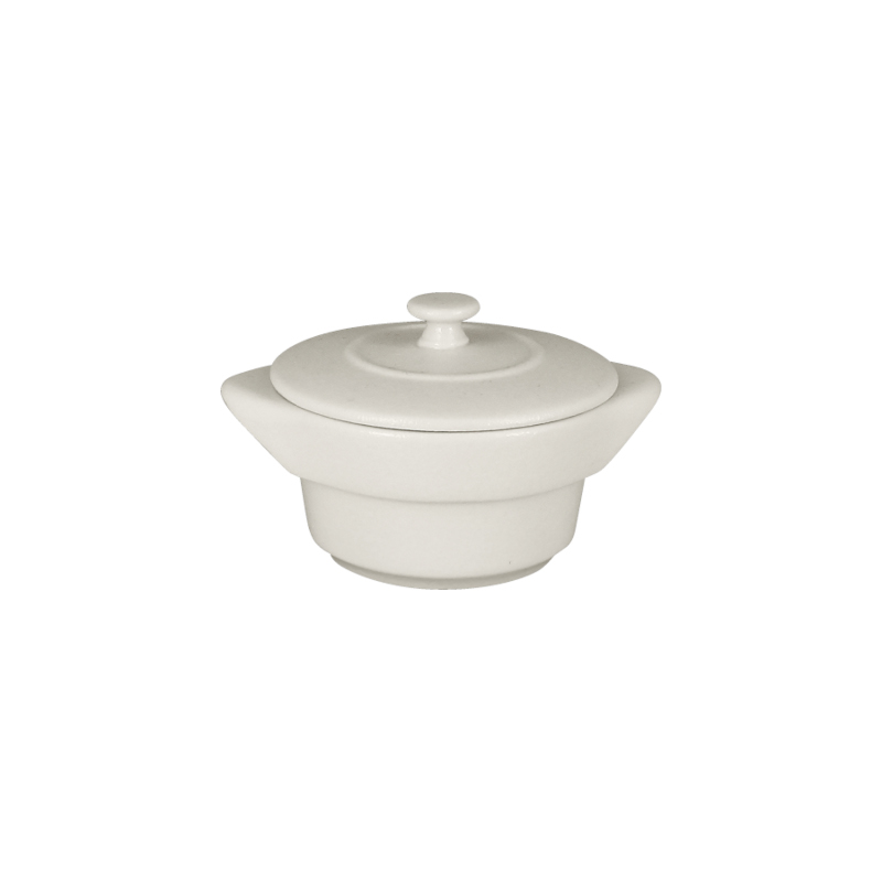 RAK Porcelain RAK Chef's Fusion hrnec s poklicí pr. 10 cm, bílý | RAK-CFRD10WH RAK Porcelain RAK Chef's Fusion hrnec s poklicí pr. 10 cm, bílý | RAK-CFRD10WH