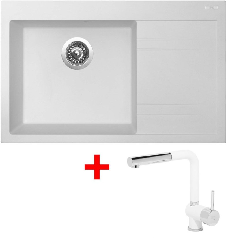 Sinks RIM 780 L Milk + Mix 3 P GR Sinks RIM 780 L Milk + Mix 3 P GR