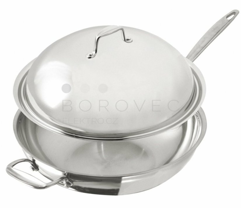 OEM pánev WOK s poklicí (Ø320, v=90 mm, 2,75 kg)