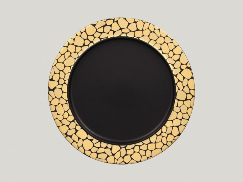 RAK Porcelain RAK Pebbles talíř mělký s okrajem 32 cm | RAK-PBNOFP32