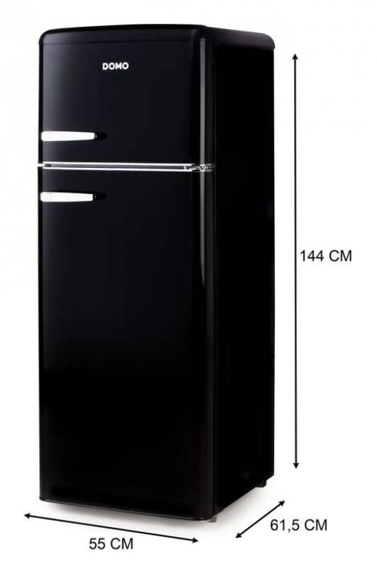 Retro lednice DOMO DO91704R