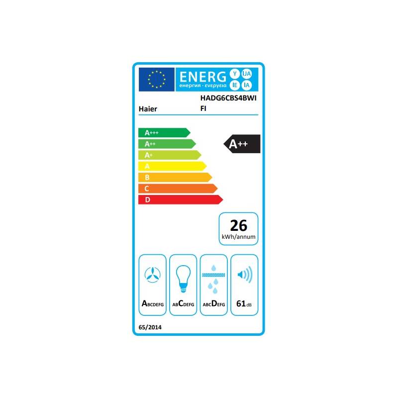 Komínová digestoř Haier HADG6CBS4BWIFI