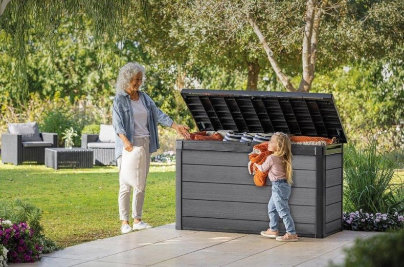 Zahradní box Keter Cortina 757 L šedý