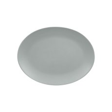 RAK Porcelain RAK Talíř oválný 36 × 27 cm, šedá | RAK-NFNNOP36PG