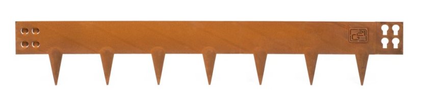 Zahradní obrubník G21 107,5 x 10 cm, Corten