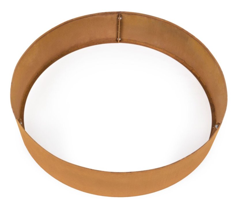 Zahradní obrubník G21 90 x 20 cm, kruhový, Corten