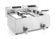 Fritéza Profi Line digitální s výpustí - 2x 8 l, HENDI, Profi Line, 16L, 230V/7000W, 605x515x(H)350mm